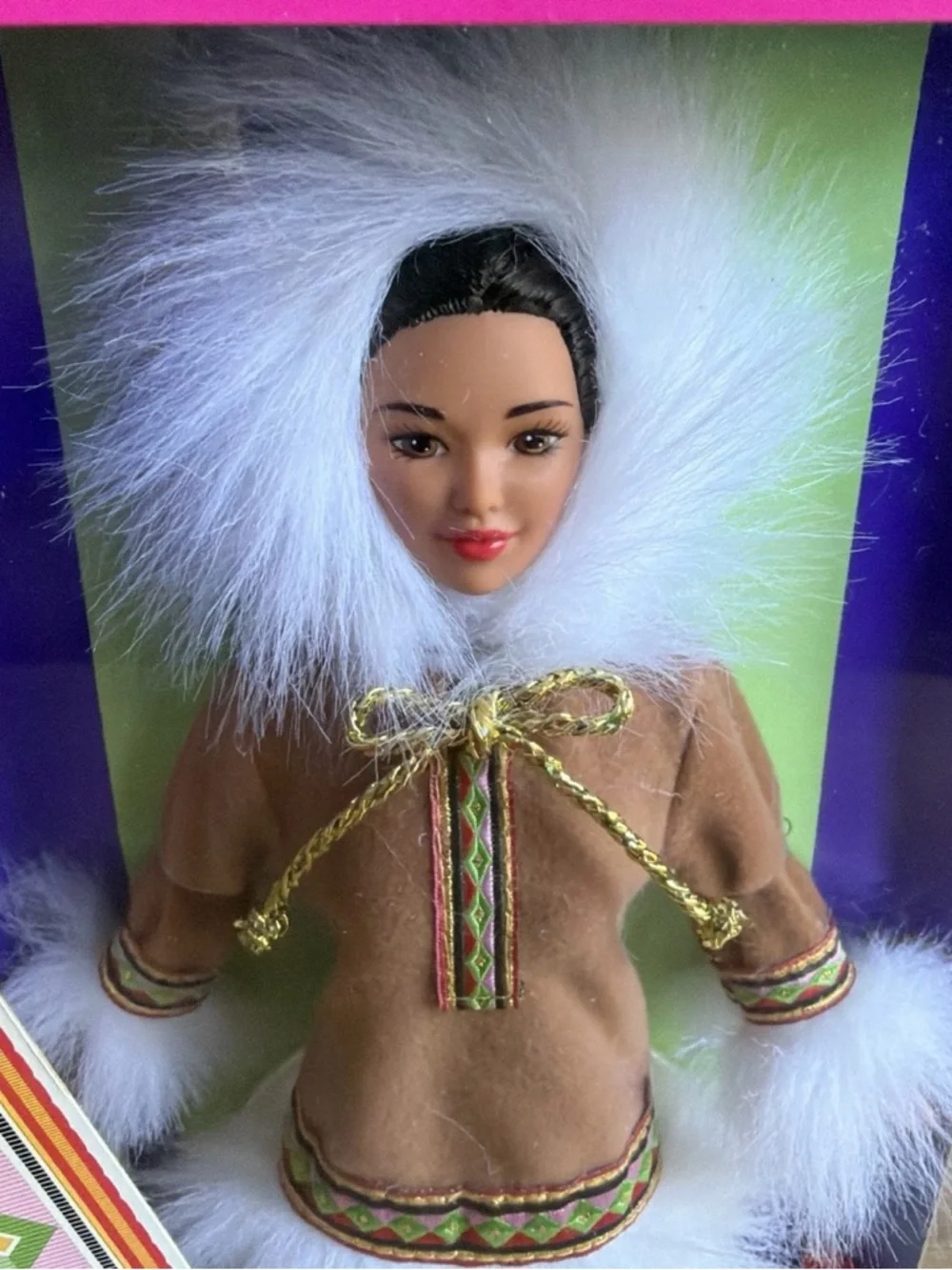 Vintage Arctic Barbie Dolls of the World Collector Edition 1996 Mattel 16495 New - Picture 2 of 8
